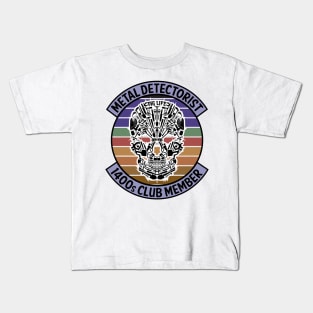 Metal Detectorist - 1400s Club Member Kids T-Shirt